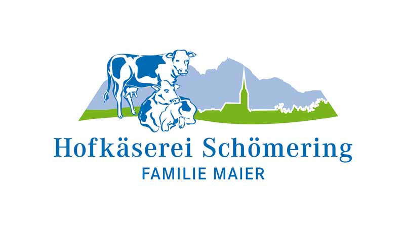 Logodesign für die Käserei Schömering