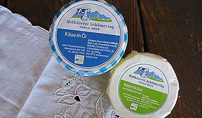 Verpackungsdesign, Webdesign Käserei Maier Käse aus Stephanskirchen, Rosenheim